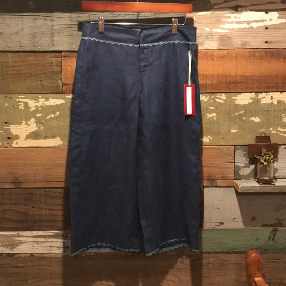 Linen NWT Toreader Gaucho
